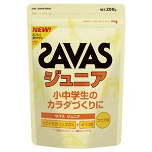 ザバス(SAVAS) ジュニアプロテイン 200g 【6セット】