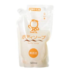 シャボン玉 ボディソープ つめかえ用500ml 【4セット】