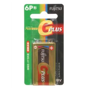 FUJITSU アルカリ乾電池G PLUS 6P形 9V 【5セット】