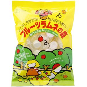 創健社 フルーツラムネの森(合成着色料不使用) 110g 【10セット】