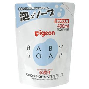 ピジョン 全身ベビーソープ(泡タイプ) 詰めかえ用 400ml 【10セット】