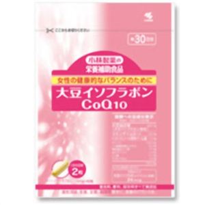 小林製薬の栄養補助食品 大豆イソフラボンCoQ10 60粒 【3セット】