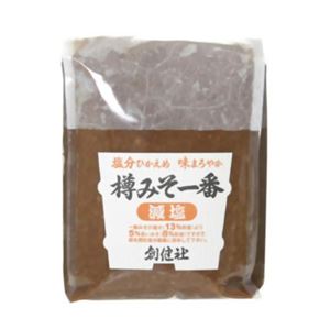 創健社 樽みそ一番 減塩 1kg 【3セット】