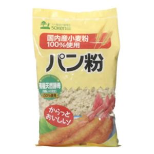 創健社 国内産小麦粉100%使用 パン粉 150g 【12セット】