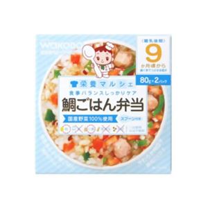 栄養マルシェ 鯛ごはん弁当 80g*2個入 9か月頃から 【18セット】