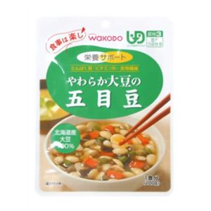 食事は楽し やわらか大豆の五目豆 HA12 100g 【10セット】