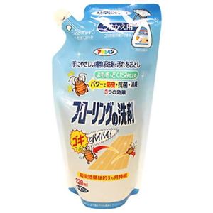 人と環境にやさしい フローリングの洗剤 ゴキとバイバイ 詰替 220ml 【9セット】