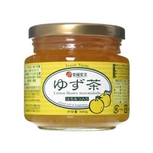 楽園果実 ゆず茶 300g 【3セット】