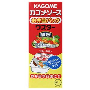 カゴメソース 醸熟 お弁当パック ウスターソース 10g*6個 【28セット】