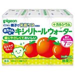 ピジョン 親子で乳歯ケアシリーズ 赤ちゃんのキシリトールウォーター ふんわりりんご 100ml*3個パック 【15セット】