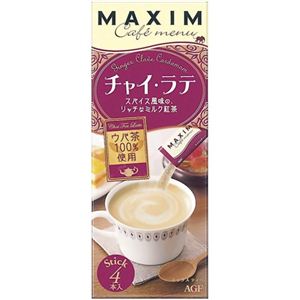 マキシム カフェメニュー チャイラテ 16g*4本入 【21セット】