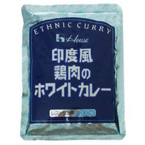 ハウス 印度風鶏肉のホワイトカレー 200g 【19セット】