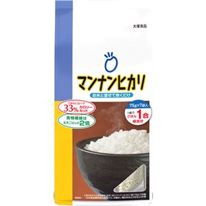 マンナンヒカリ 75g*7本 【4セット】