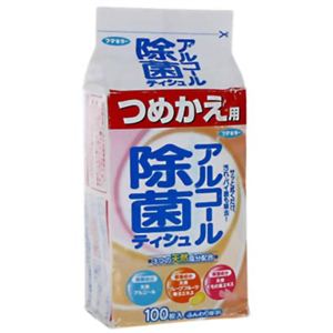 フマキラー アルコール除菌ティッシュ つめかえ用100枚入 【5セット】