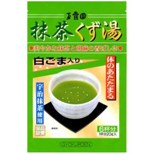 玉露園 抹茶くず湯 20g*6袋入 【7セット】