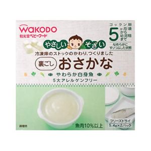 やさしいそざい おさかな 5.4g*2パック 【16セット】