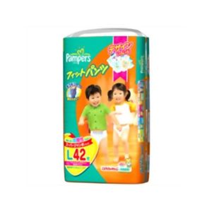 パンパース フィットパンツ スーパージャンボ L 42枚 【5セット】