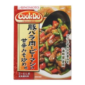 Cook Do 豚バラ肉とピーマンの甘辛みそいため 【18セット】