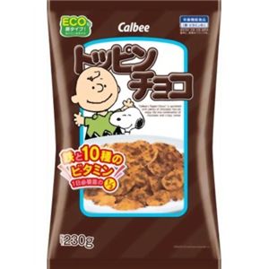 カルビー トッピンチョコ 230g 【16セット】