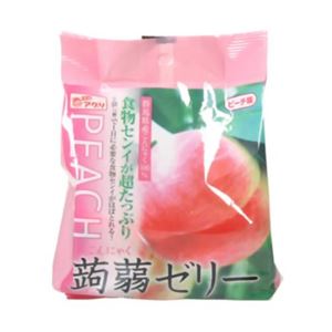 蒟蒻ゼリー ピーチ22g*6個 【24セット】