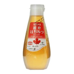 カナダ産 純粋はちみつ 500g 【3セット】