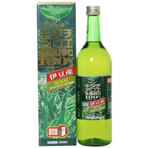 オリヒロ キダチアロエ生葉搾り100% 720ml 【3セット】