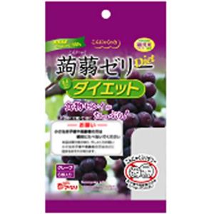 蒟蒻ゼリー ダイエットグレープ22g*6個 【21セット】