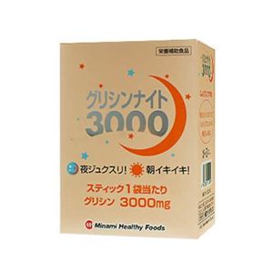 グリシンナイト3000 3.1g*30袋 【6セット】