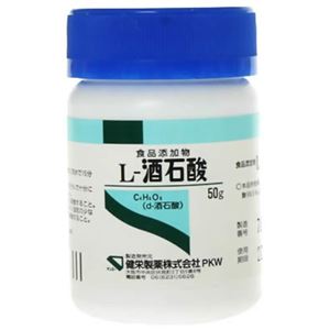 L-酒石酸 50g 【6セット】