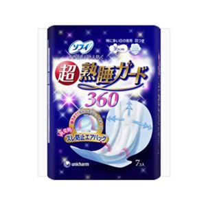 ソフィ 超熟睡ガード 360 7枚 【5セット】