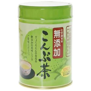 無添加 こんぶ茶 108g 【4セット】