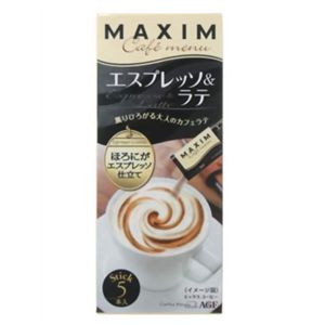 マキシム カフェメニューエスプレッソ&ラテ 5スティック 【21セット】