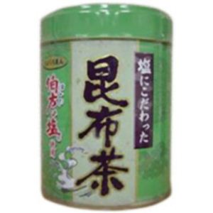 塩にこだわった昆布茶(伯方の塩使用) 70g 【8セット】