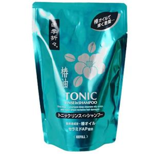 四季折々 椿油トニック リンスインシャンプー 400ml 【12セット】