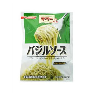 マ・マー あえるだけパスタソース バジルソース 49g 【17セット】