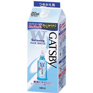 ギャツビー 寝グセ直し&ソフトニングウォーター詰替え 250ml 【8セット】