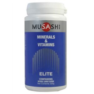 MUSASHI（ムサシ） MINERALS&VITAMINS（ミネラル&ビタミン） 325g（正規品） 【2セット】