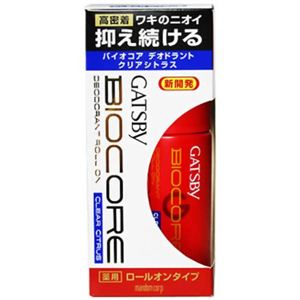 ギャツビー バイオコア デオドラントロールオン クリアシトラス 45ml 【4セット】