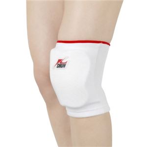 パッド付サポーター 膝(ひざ)用 ホワイト L #KS-861