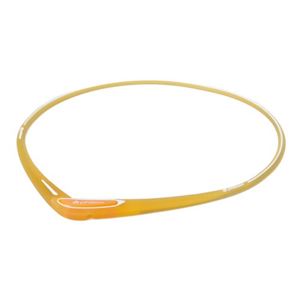 ファイテン RAKUWAネックS(スポーツ) クロスタイプ 43cm クリアオレンジ