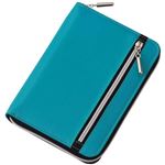 Nilon ダブルファスナーカラーマルチカバーノート A5 ブルー CN182 A