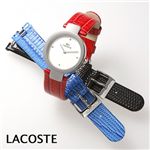 【換えベルト2本つき】LACOSTE(ラコステ) チェンジベルトウォッチ 6100L32