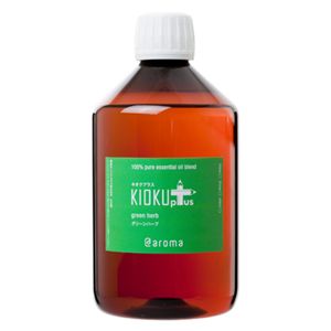 アットアロマ　100%ピュアエッセンシャルオイル　KIOKU plus グリーンハーブ　450ml