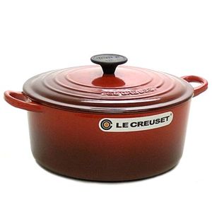 Le Creuset (ル・クルーゼ) ココットロンド24cm ナベ 2501-24RED