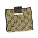 GUCCI（グッチ） Wホック財布 212090 FFP5G 9643 ベージュ／ダークブラウン