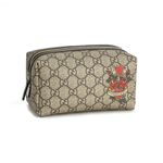 GUCCI（グッチ） ポーチ 211848 HX61G 9643 コスメケース ベージュ／ダークブラウン