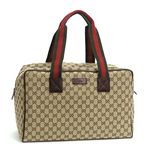 GUCCI（グッチ） ボストンバッグ 153240 F4F5R 9791 BT ベージュ／ダークブラウン