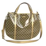 GUCCI（グッチ）ショルダーバッグ 203698 FT0GG 9774 ベージュ/ゴールド