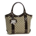 GUCCI（グッチ）トートバッグ 203521 FN04G 9643 ベージュ/ダークブラウン