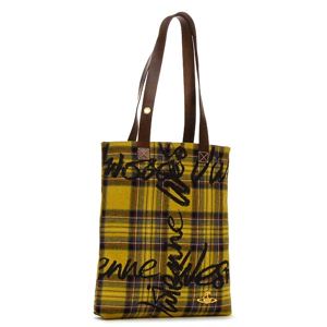 Vivienne Westwood(ヴィヴィアン ウエストウッド) トートバッグ VICTORIA 4682 イエロー 